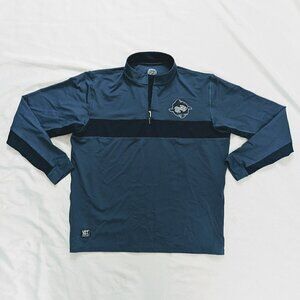 Fullsand Sportswear Shirt UPF 50+ Long Sleeve Blue/Navy Full-Protek Men's XL